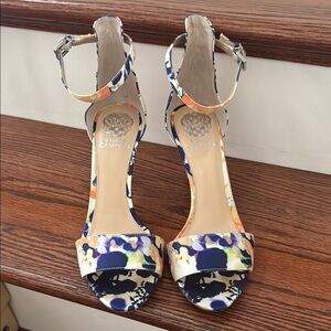 Vince Camuto Women's Multicolor Heeled Sandals